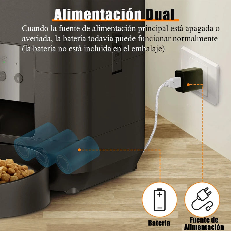 Distributeur Automatique de Croquettes Connecté — WiFi & Programmable