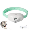 Smart Laser Cat-teasing Collar Laser Rechargeable Auto Infrared Interactive Pet Kitten Toys for Relieve Anxiety Pet Supplies