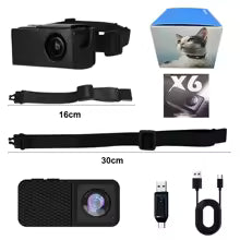 Collier Connecté avec Micro-Caméra pour Chien & Chat