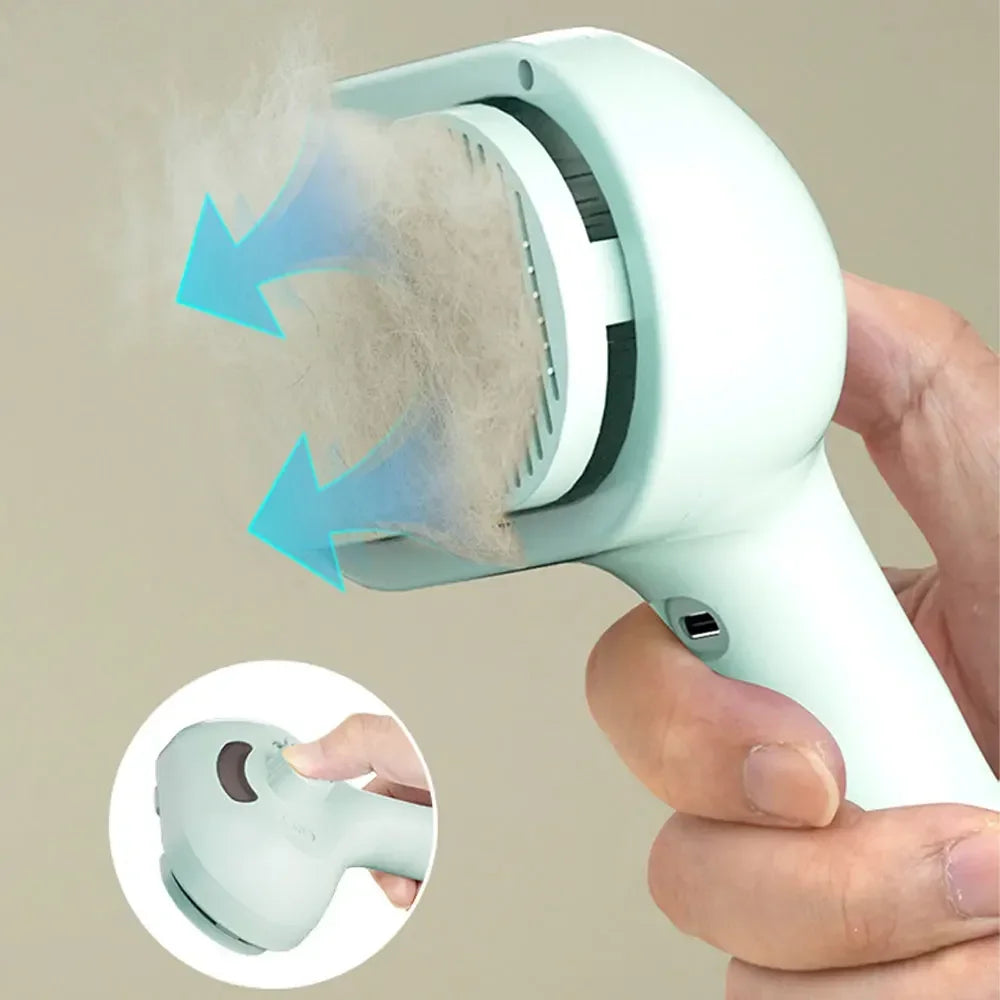 Brosse Spray Démêlante pour Chat & Chien — Toilettage Facile