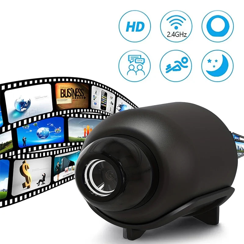 Caméra de Surveillance WiFi pour Animaux — Vision Nocturne & Détection de Mouvement