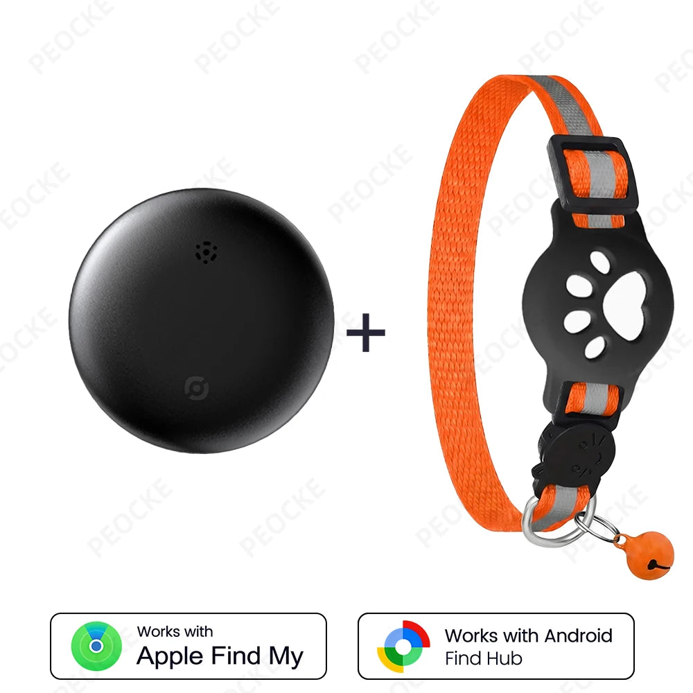 Collier GPS Connecté pour Chien & Chat — Localisation en Temps Réel