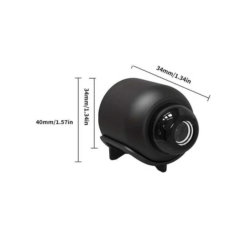 Caméra de Surveillance WiFi pour Animaux — Vision Nocturne & Détection de Mouvement