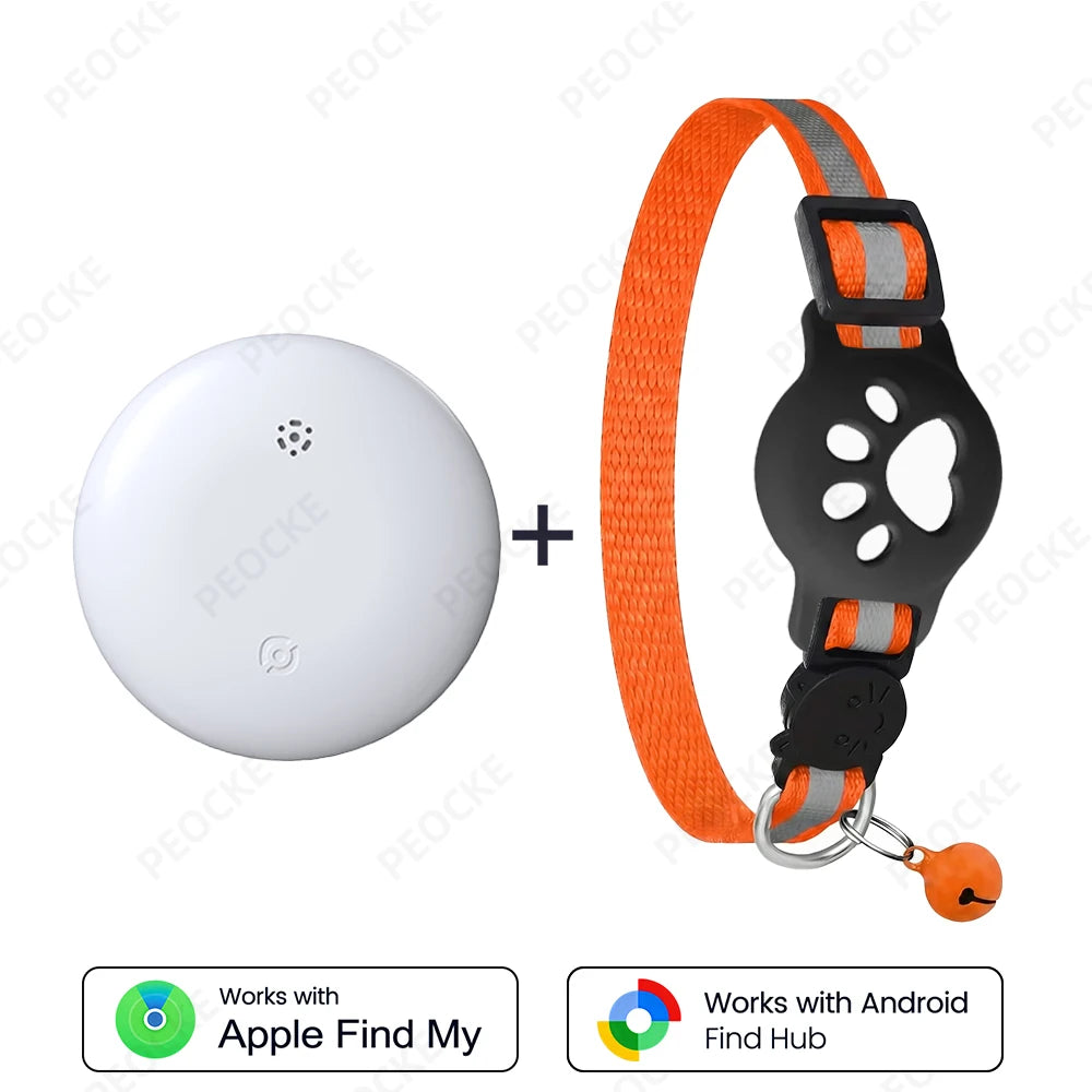 Collier GPS Connecté pour Chien & Chat — Localisation en Temps Réel