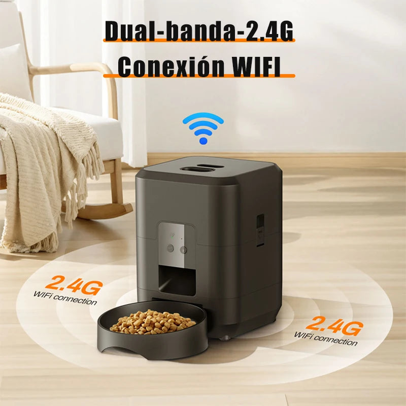 Distributeur Automatique de Croquettes Connecté — WiFi & Programmable