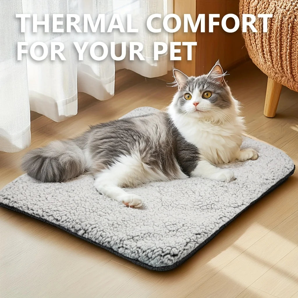 Couverture Chauffante Auto-Thermique pour Chat & Chien — Sans électricité