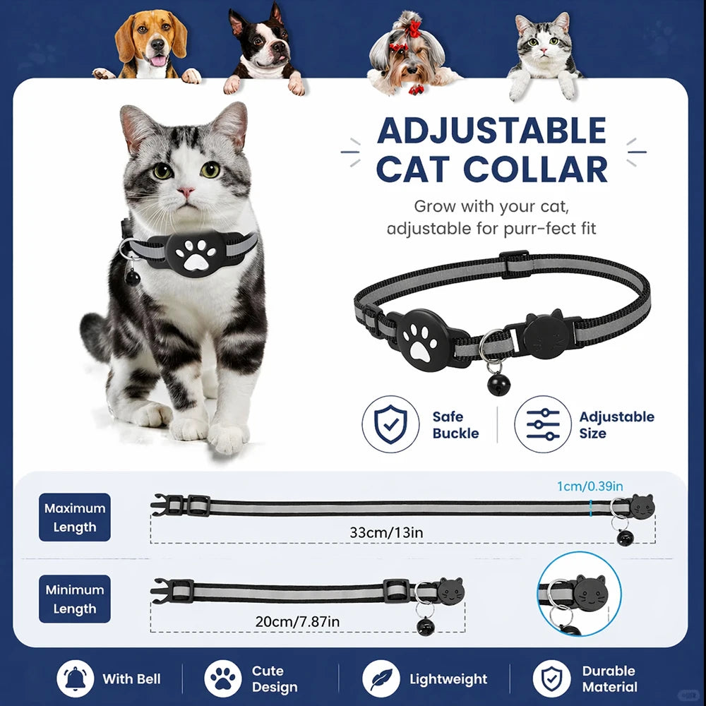Collier GPS Connecté pour Chien & Chat — Localisation en Temps Réel