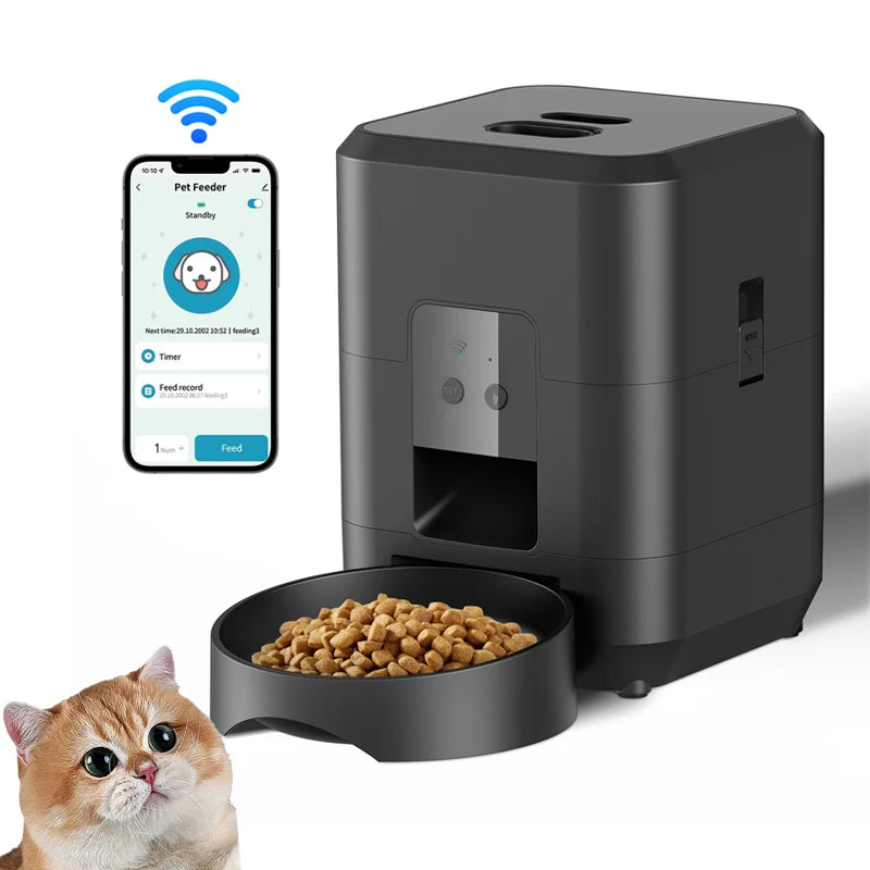 Distributeur Automatique de Croquettes Connecté — WiFi & Programmable
